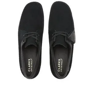 Clarks | Shoes | Clarks Weaver Gtx Black Suede | Poshmark
